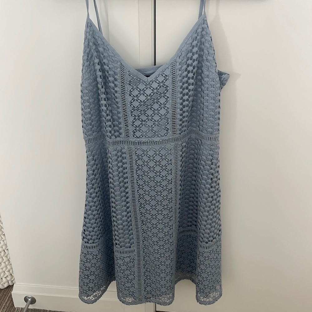Abercrombie blue lace dress